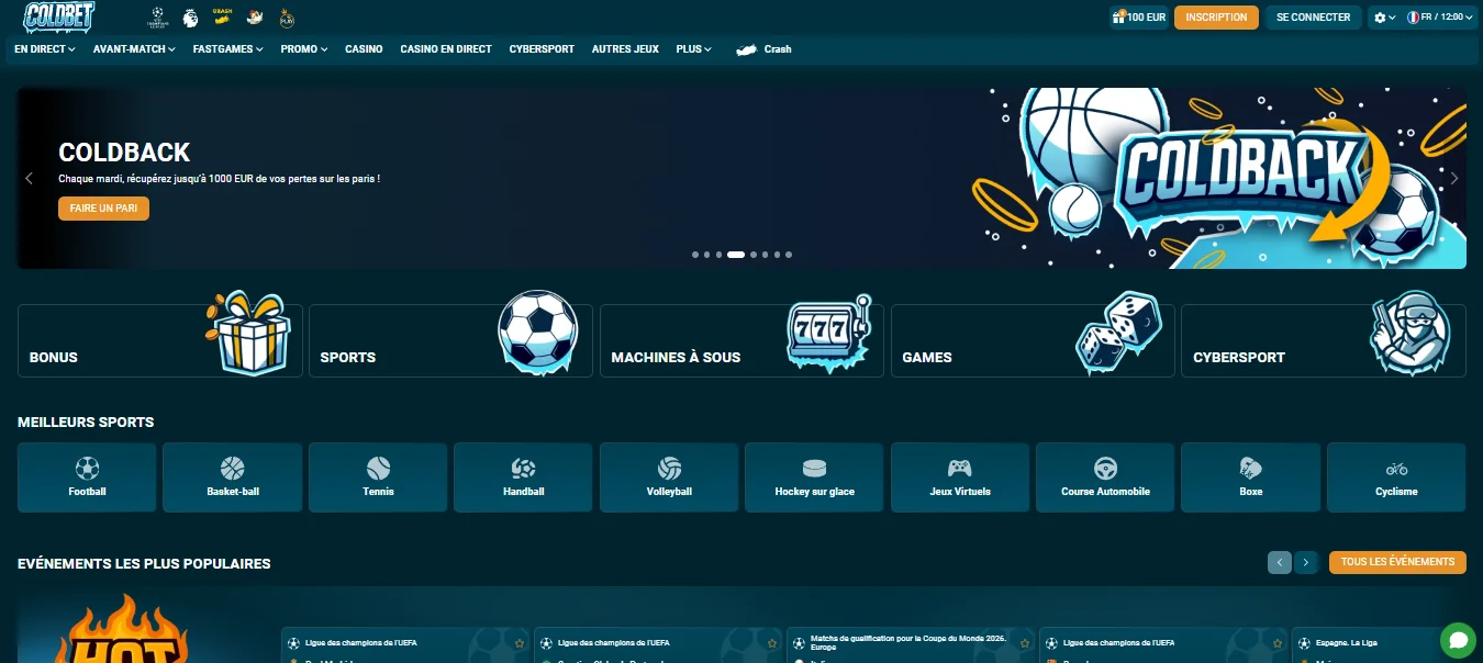 Coldbet online casino